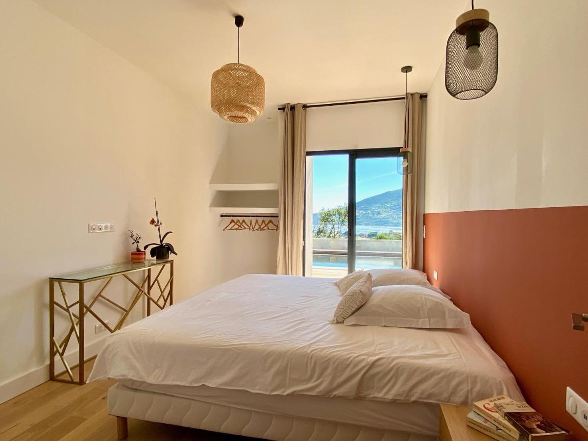 Villas De Standing Avec Magnifique Vue Mer Et Piscines Privees, Sagone Сагон Екстериор снимка
