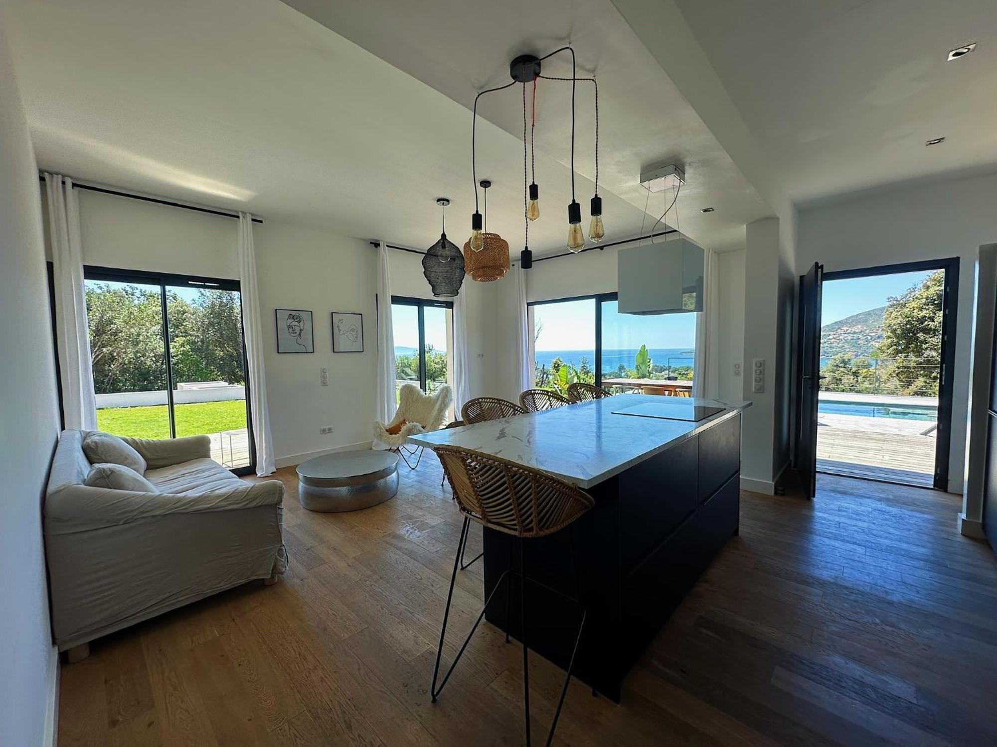 Villas De Standing Avec Magnifique Vue Mer Et Piscines Privees, Sagone Сагон Екстериор снимка