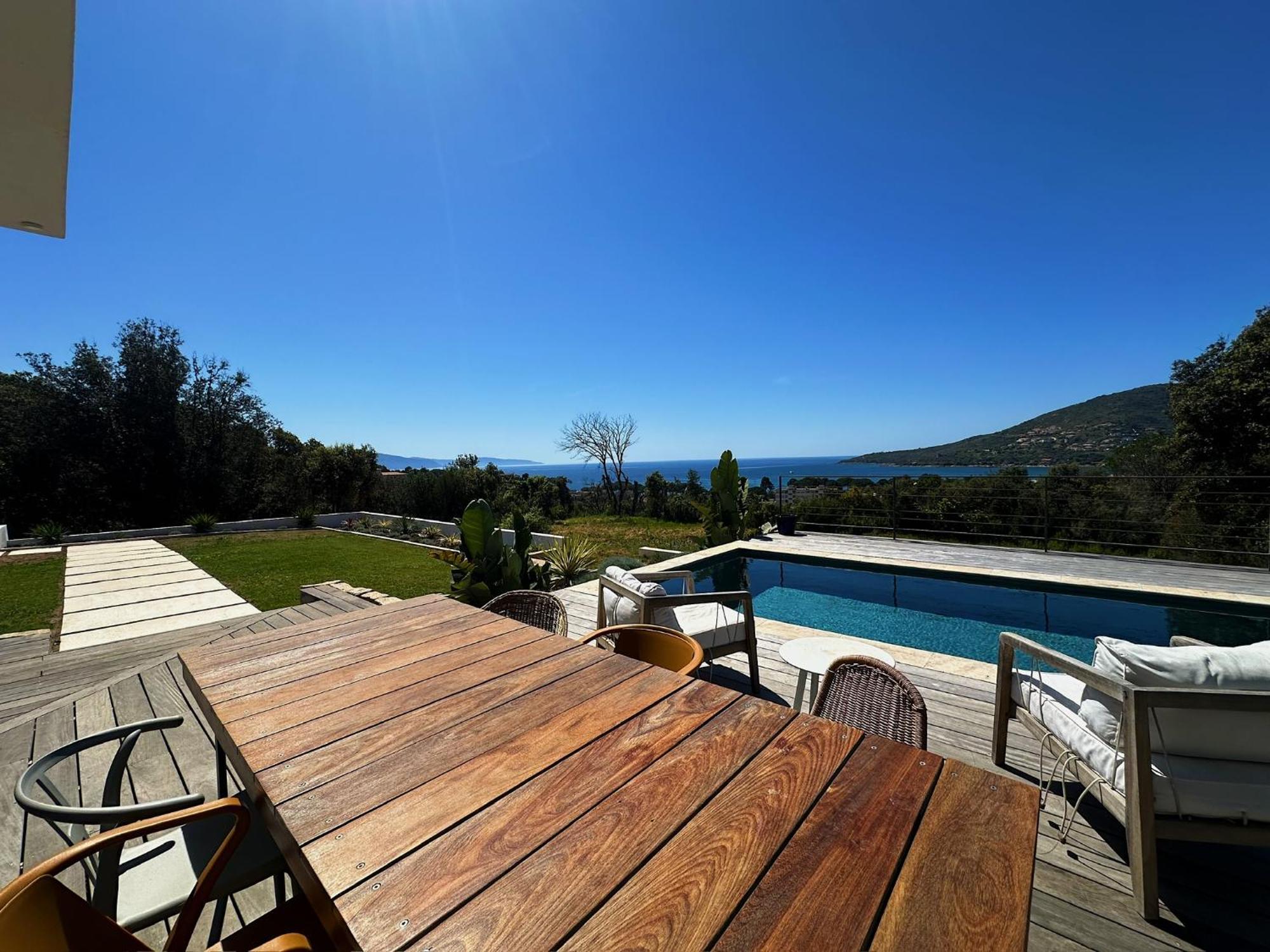 Villas De Standing Avec Magnifique Vue Mer Et Piscines Privees, Sagone Сагон Екстериор снимка